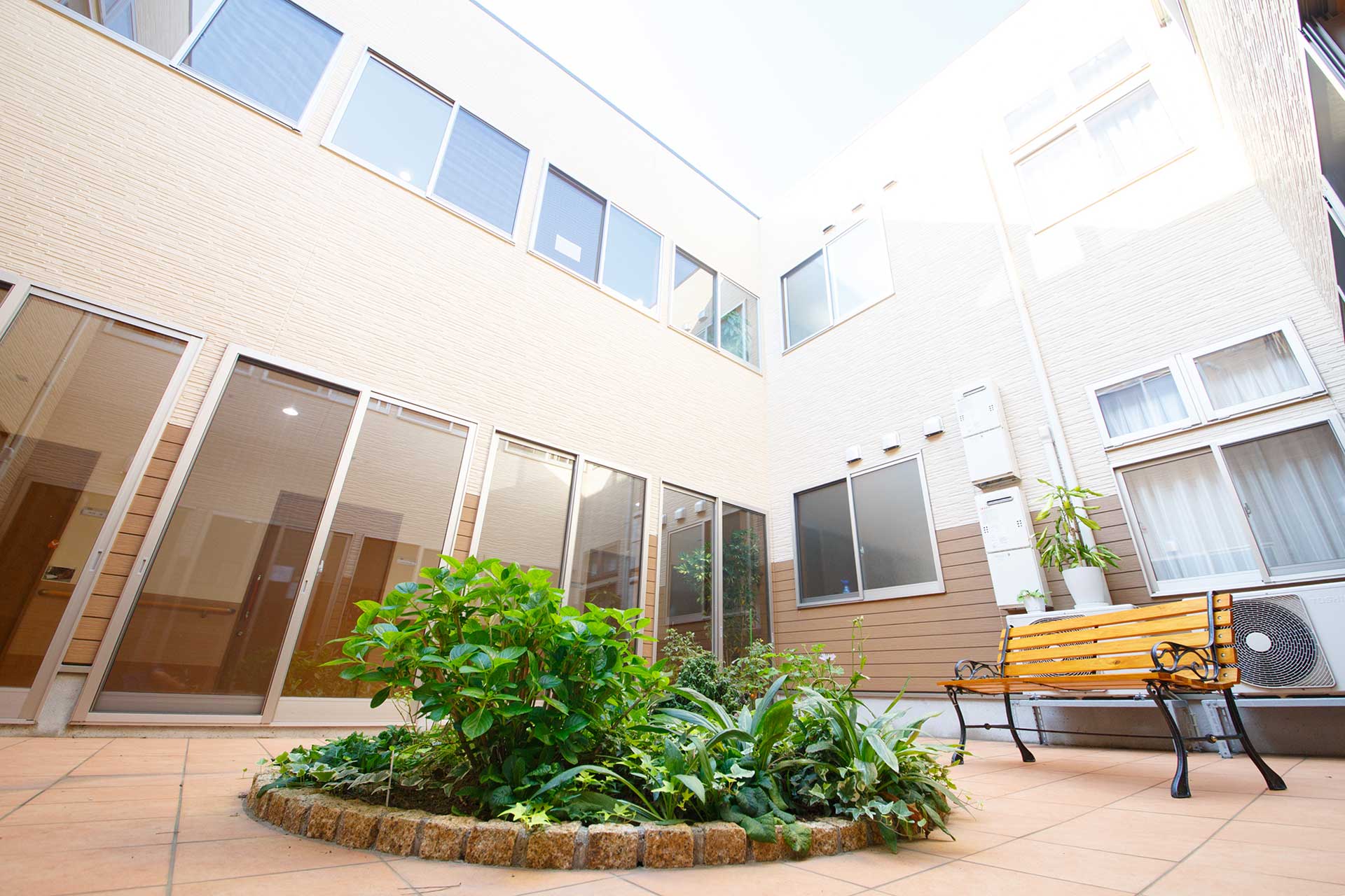 Point.3 陽光あふれる空間